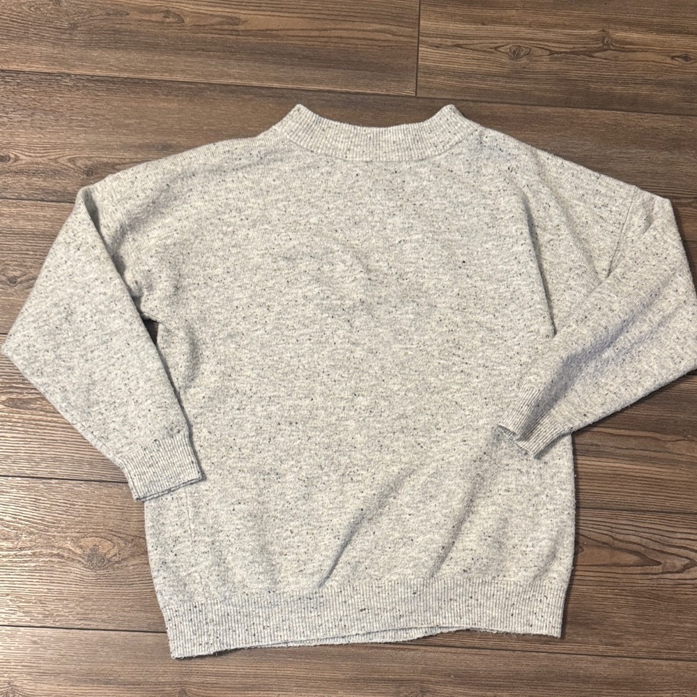 A New Day Speckled Gray Sweater